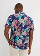 Overhemd met korte mouwen van viscose, bonprix