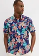 Overhemd met korte mouwen van viscose, bonprix