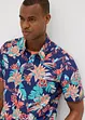 Overhemd met korte mouwen van viscose, bonprix