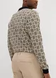 Chino bermuda regular fit met linnen, bonprix