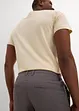 Chino bermuda regular fit met linnen, bonprix