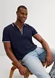 Poloshirt met V-hals, bonprix