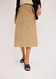 Midi rok van puur katoen, bonprix