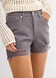 High waist short van twill, bonprix