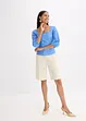Blouse met pofmouwen en gesmokt detail, bonprix