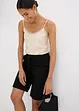 Twill short met ceintuur, bonprix