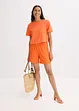 Jersey short van lichte crèpe, bonprix