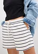 Sweat short in een katoen-wolmix, bonprix