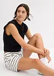 Sweat short in een katoen-wolmix, bonprix