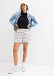 Sweat short in een katoen-wolmix, bonprix