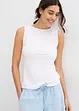 Top van zachte viscose (set van 2), bonprix