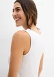 Top van zachte viscose (set van 2), bonprix