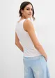 Top van zachte viscose (set van 2), bonprix