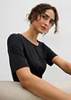 Aansluitende jersey jurk in een soepele viscosemix, bonprix