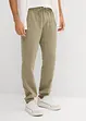 Regular fit instapbroek van mousseline, tapered, bonprix