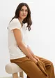 T-shirt van puur biologisch katoen ( set van 2), bonprix