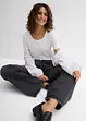 T-shirt van soepele viscose (set van 2), bonprix