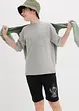 Jersey bermuda van biologisch katoen (set van 2), bonprix