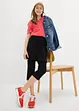 Capri legging met geïntegreerde rok, bonprix
