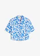Blouse met korte mouwen van soepele viscose, bonprix