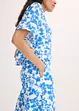 Blouse met korte mouwen van soepele viscose, bonprix