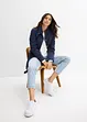 Katoenen parka in utility stijl, halflang, bonprix