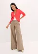 Kort vest met viscose, bonprix