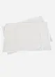 Placemats van biologisch katoen met borduursel (set van 2), bonprix