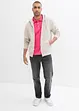 Sweater met capuchon en ritssluiting, bonprix