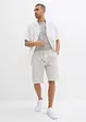 Bermuda met linnen, regular fit, bonprix