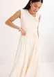 Twill rok met een vloeiende viscosemix, bonprix