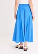 Twill rok met een vloeiende viscosemix, bonprix