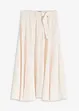 Twill rok met een vloeiende viscosemix, bonprix