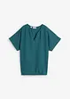Oversized blouse met elastische zoom, bonprix