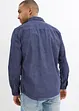 Overhemd in gewassen look, lange mouw, bonprix