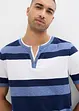 Henley shirt met korte mouwen, bonprix