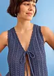 Mouwloos ajour vest, bonprix