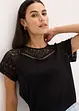 Shirt met kant, bonprix