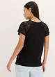 Shirt met kant, bonprix