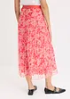Plissé rok van jersey mesh, bonprix