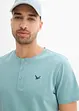 Henley shirt van biologisch katoen (set van 3), bonprix