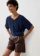 Leren broek van nappaleer, bonprix