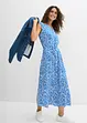 Maxi jurk van soepel vallende viscose, bonprix