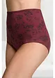 Tailleslip (set van 4) met biologisch katoen, bonprix