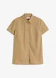 Popeline blouse met korte mouwen, bonprix