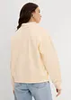Oversized sweater van puur biologisch katoen, bonprix