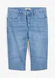 Lange stretch jeans bermuda, regular fit, bonprix