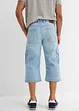 Regular fit 3/4 cargo jeans, straight, bonprix