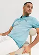 Piqué poloshirt in washed out used look, bonprix