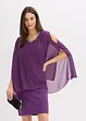 Jurk van chiffon met strass, bonprix